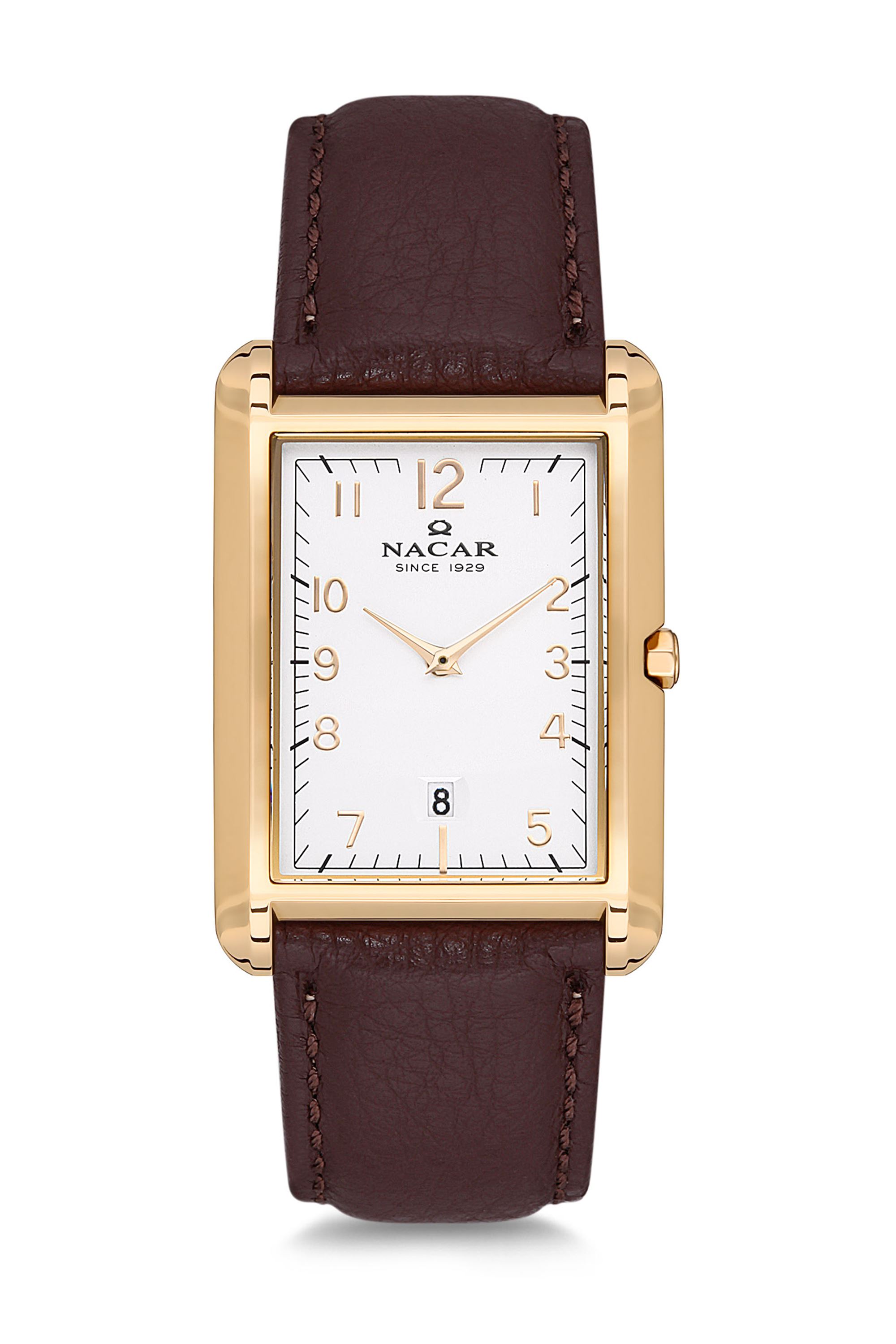 Kahverengi Deri Erkek Kol Saati Saat Modelleri Spor Klasik Kadin Erkek Saat Nacar