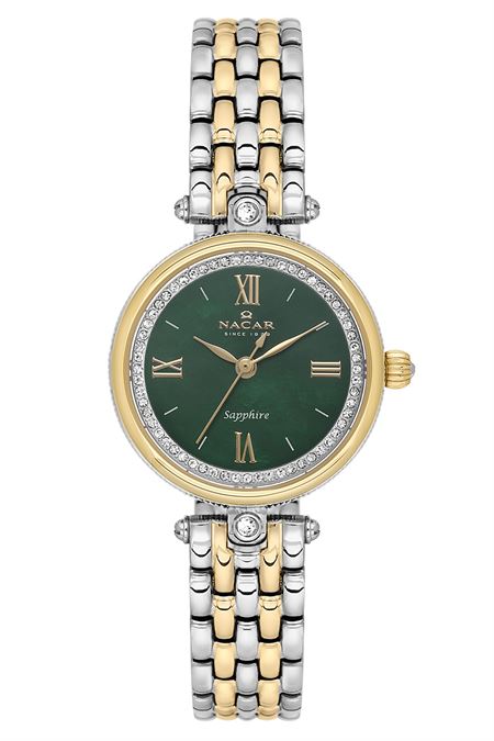 ÇELİK - SARI METAL BAND KADIN KOL SAATİ 