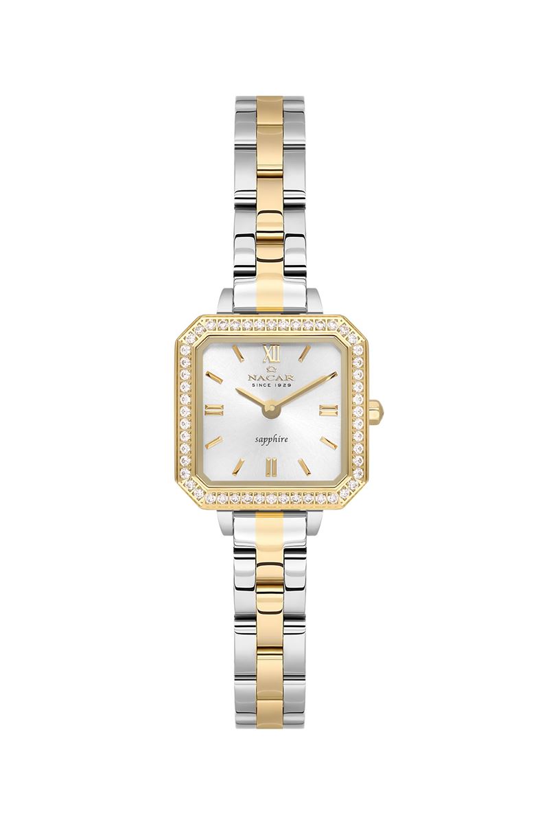 ÇELİK - SARI METAL BAND KADIN KOL SAATİ