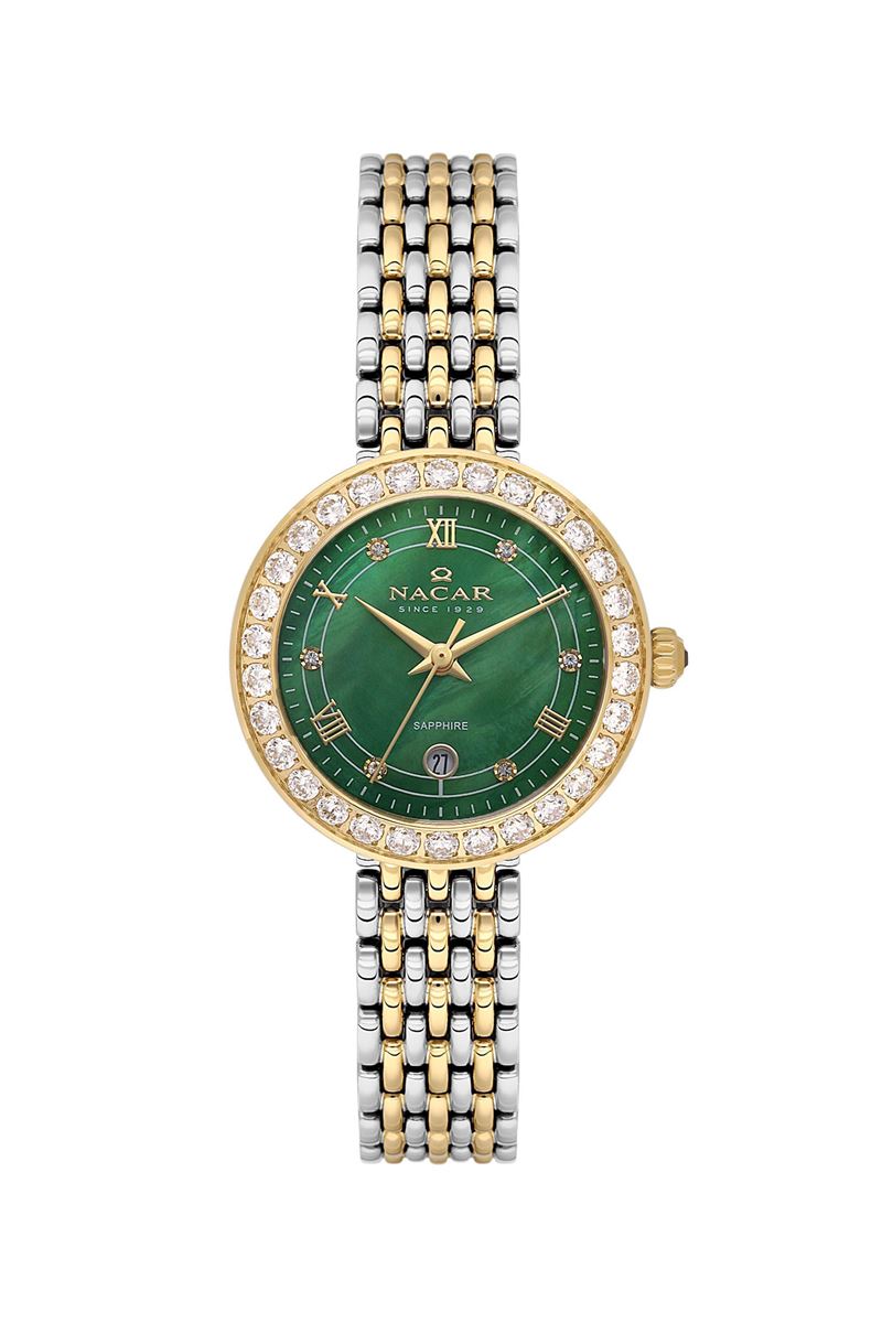 ÇELİK - SARI METAL BAND KADIN KOL SAATİ