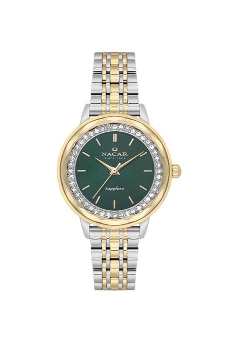 ÇELİK - SARI METAL BAND KADIN KOL SAATİ