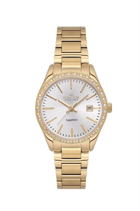 SARI METAL BAND KADIN KOL SAATİ