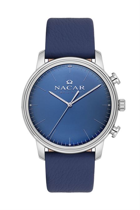 MAVİ HAKİKİ DERİ ERKEK KOL SAATİ