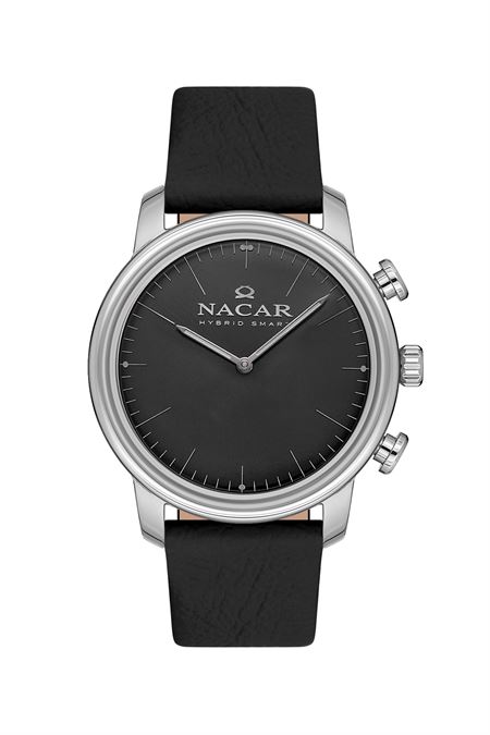 SİYAH HAKİKİ DERİ UNISEX KOL SAATİ