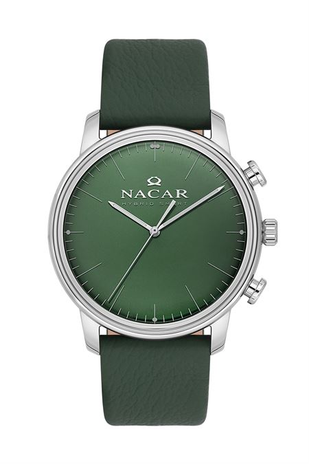 YEŞİL HAKİKİ DERİ ERKEK KOL SAATİ