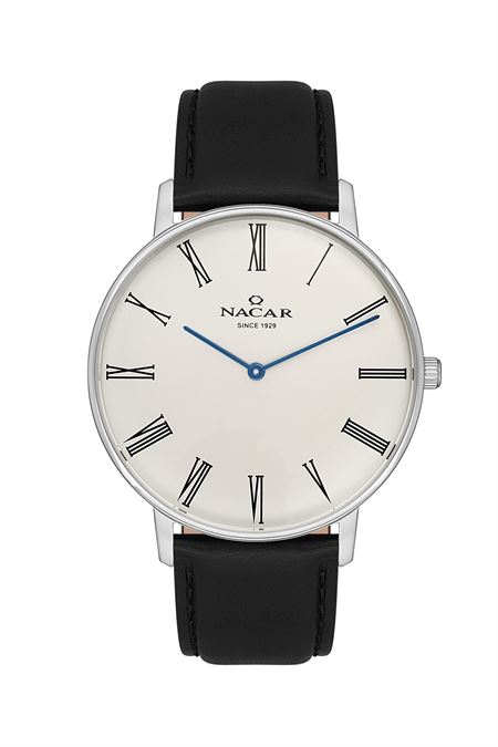 SİYAH HAKİKİ DERİ ERKEK KOL SAATİ