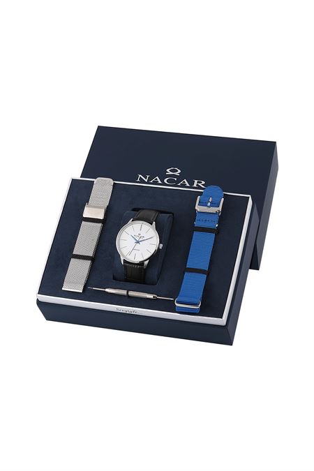 SİYAH HAKİKİ DERİ ERKEK KOL SAATİ 