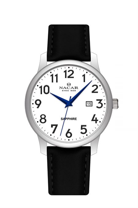 SİYAH HAKİKİ DERİ ERKEK KOL SAATİ 