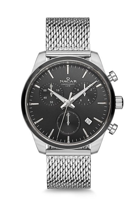 ÇELİK HASIR BAND ERKEK KOL SAATİ