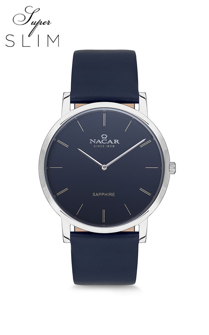 mavi deri erkek kol saati saat