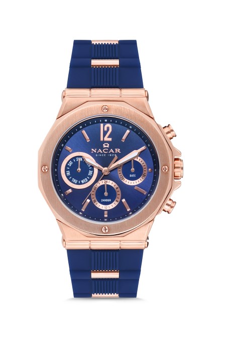 MAVİ SİLİKON KADIN KOL SAATİ 