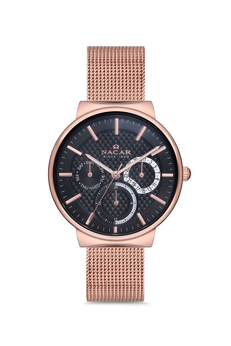 PEMBE HASIR BAND KADIN KOL SAATİ