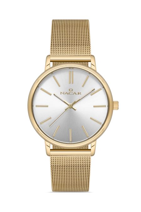 SARI HASIR BAND ERKEK KOL SAATİ