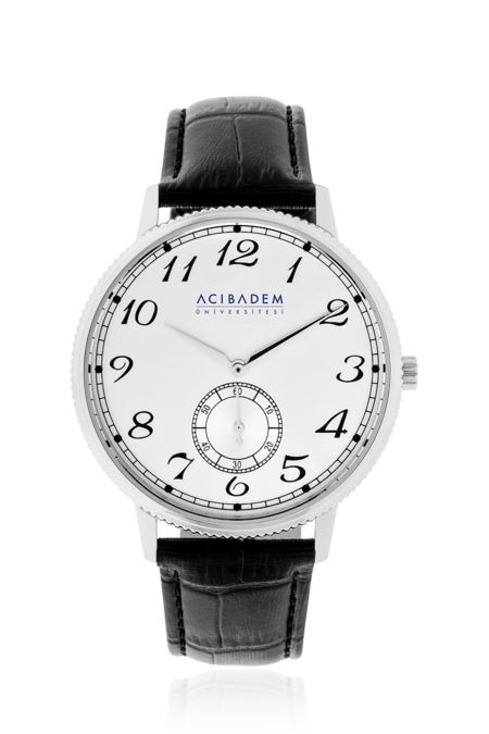 SİYAH HAKİKİ DERİ ERKEK KOL SAATİ