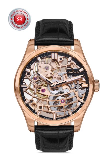 SİYAH HAKİKİ DERİ ERKEK KOL SAATİ 