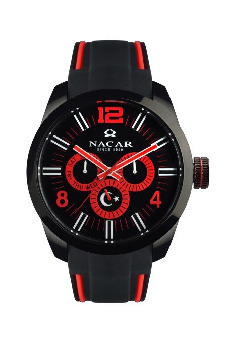 SİYAH SİLİKON ERKEK KOL SAATİ