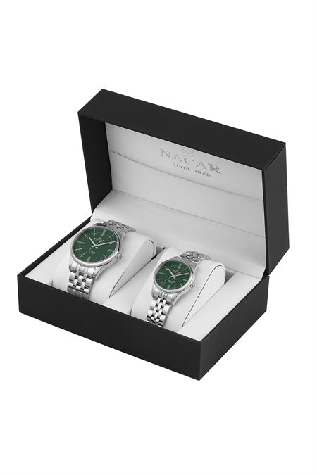 ÇELİK METAL BAND ERKEK-KADIN KOL SAATİ