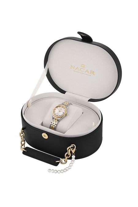 ÇELİK - SARI METAL BAND KADIN KOL SAATİ 