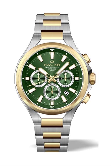 ÇELİK - SARI METAL BAND ERKEK KOL SAATİ