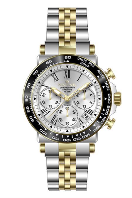 ÇELİK - SARI METAL BAND ERKEK KOL SAATİ 