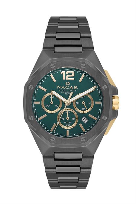 GRİ METAL BAND ERKEK KOL SAATİ