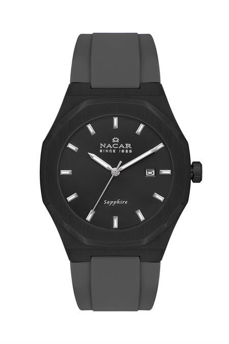 GRİ SİLİKON ERKEK KOL SAATİ