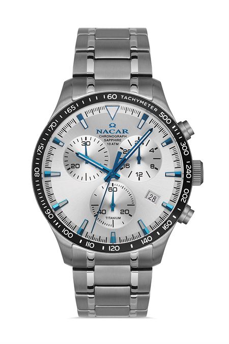 GRİ TİTANYUM ERKEK KOL SAATİ