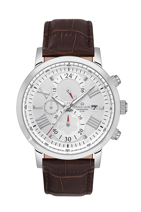 KAHVERENGİ HAKİKİ DERİ ERKEK KOL SAATİ