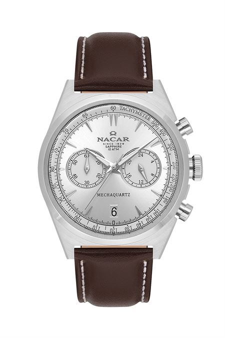 KAHVERENGİ HAKİKİ DERİ ERKEK KOL SAATİ