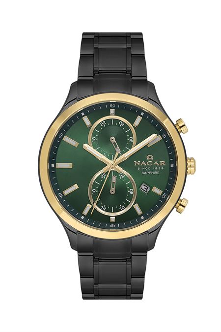 SİYAH METAL BAND ERKEK KOL SAATİ