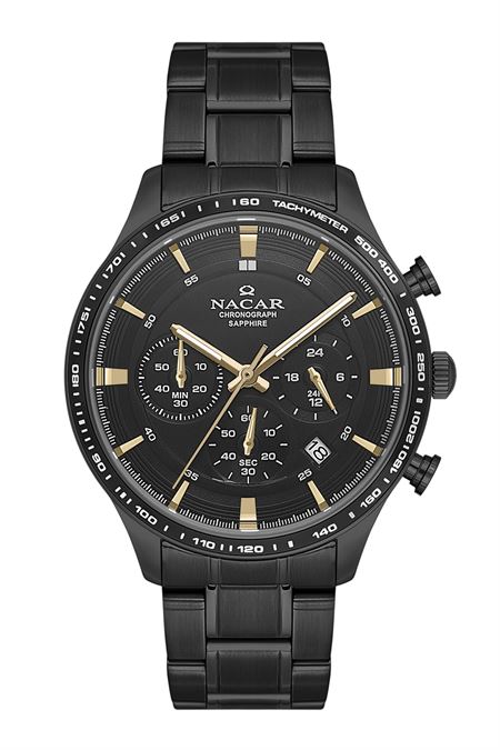 SİYAH METAL BAND ERKEK KOL SAATİ