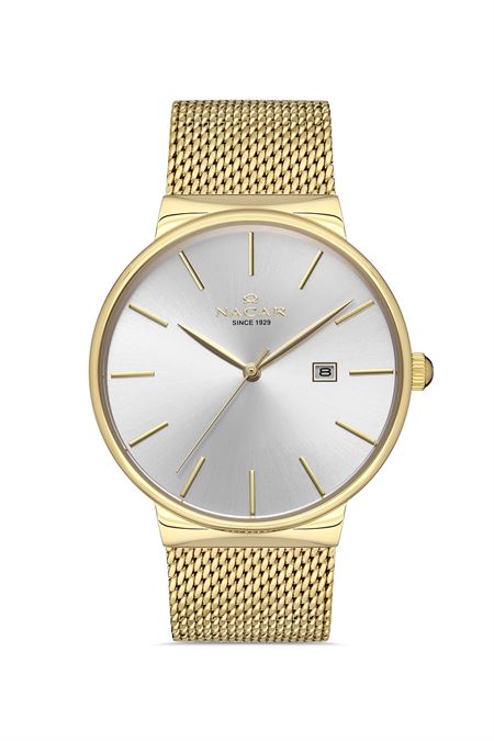 SARI HASIR BAND ERKEK KOL SAATİ 