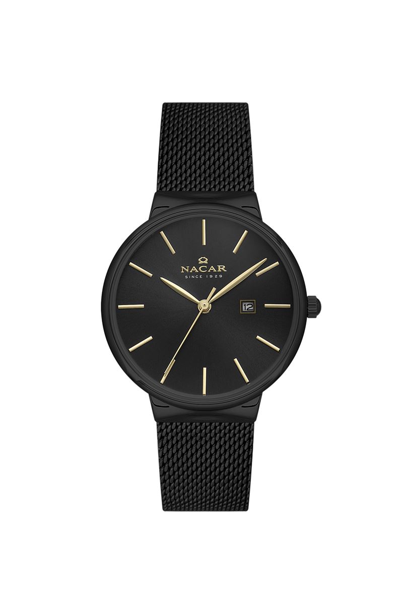 SİYAH HASIR BAND KADIN KOL SAATİ