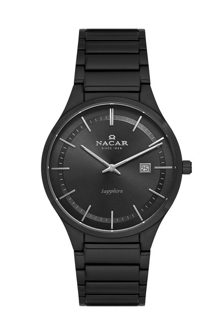 SİYAH METAL BAND ERKEK KOL SAATİ